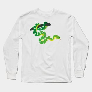 Emerald Boa Long Sleeve T-Shirt